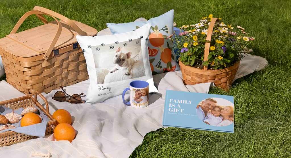 Pillow featuring a french bulldog